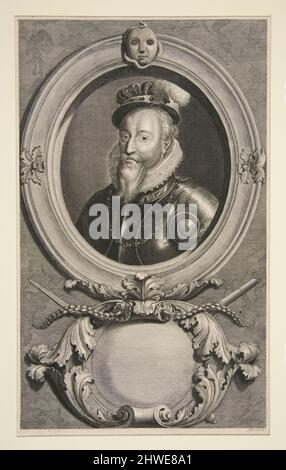 Earl of Leicester. Künstler: Pieter Stevens van Gunst, Niederländisch, 1659–1724 Stockfoto