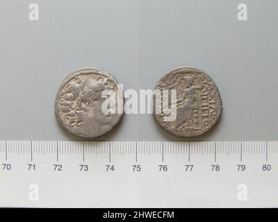 Tetradrachme aus Antiochien. Mint: Antioch Künstler: Unbekannt Honorand: Marcus Antonius, 83–30 v. Chr. Stockfoto