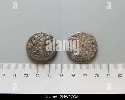 Tetradrachme aus Antiochien. Mint: Antioch Künstler: Unbekannt Magistrat: A. Gabinius Stockfoto