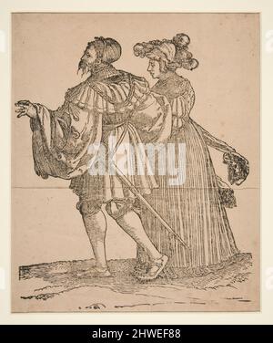 Torchdance Partners. Künstler: Hans Leonard Schaufelein, Deutsch, 1480–1538 Stockfoto