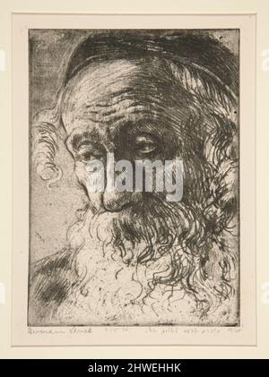 Alte Jude aus Jaffa. Künstler: Hermann Struck, Deutsch, 1876–1944 Stockfoto