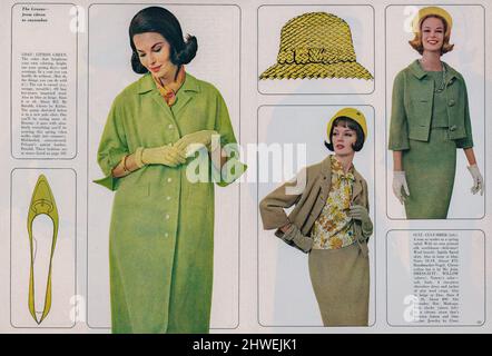 Werbespot des Magazins „Good Housekeeping“ vom März 1962, USA Stockfoto