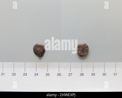 Münze von Osroes I. , König von Parthia aus Eleucia ad Tigrim. Herrscher: Osroes I., König von Parthia, regiert 108–129 Münzstätte: Eleucia ad Tigrim Künstler: Unbekannt Stockfoto