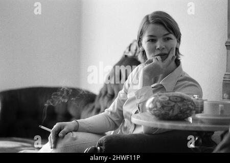 Schauspielerin Glenda Jackson, 11.. August 1970. Stockfoto