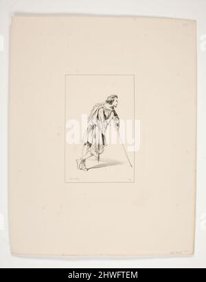 Costume de Graff, Joue par Melinque. …. Künstler: Paul Gavarni, Französisch, 1804–1866 Stockfoto