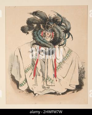 PERSISCHES GENIE. - PERI.. Künstler: Paul Gavarni, Französisch, 1804–1866 Stockfoto