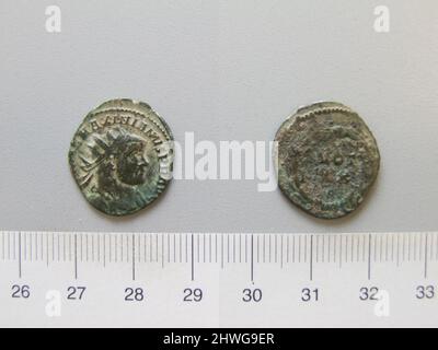 Antoninianus von Maximian. Herrscher: Maximian, Kaiser von Rom, ca. 250–ca. 310, regiert 286–305 Künstler: Unbekannt Stockfoto