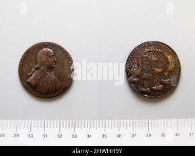 Medaille von Admiral Vernon. Honorand: Admiral Edward Vernon, Britisch, 1684–1757 Stockfoto