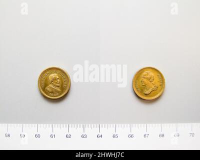 American Medal of U. S. Grant. Thema: Ulysses Simpson Grant, Amerikaner, 1822–1885 Künstler: Unbekannt Stockfoto