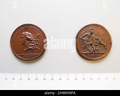 Die Libertas Americana Medaille. Mint: Paris Künstler: Augustin Dupré, Französisch, 1748–1833 Stockfoto