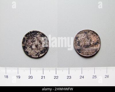 Medaille der Eheschließung von Maria Karolina von Österreich mit Ferdinand IV. Von Neapel. Künstler: Unbekannt Münzstätte: Aimee Duvivier, französisch, 1786–1824 Thema: Erzherzogin Maria Carolina, österreichisch, 1752–1814 Thema: Ferdinand I., König der beiden Sizilien, italienisch, 1751–1825, regiert 1816–25 Stockfoto