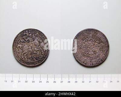 Medaille von Prinz Maurice von Orange Sieg in Turnhout. Betrifft: Prinz Maurice, Niederländisch, 1567–1625 Stockfoto