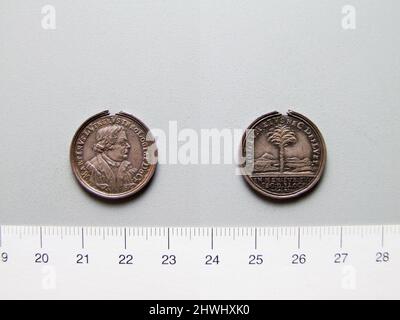 Medaille von Martin Luther. Thema: Martin Luther, Deutsch, 1483–1546 Künstler: Unbekannt Stockfoto