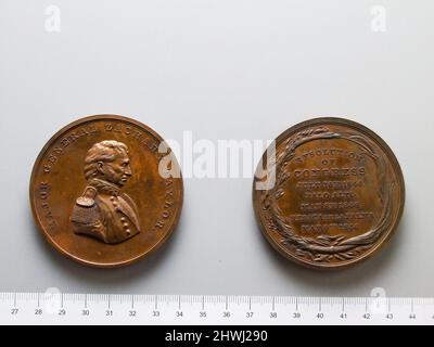 Medaille von Zachary Taylor Pallo Alto und Resaca de la Palma Medaille. Künstler: Unbekannt Stockfoto