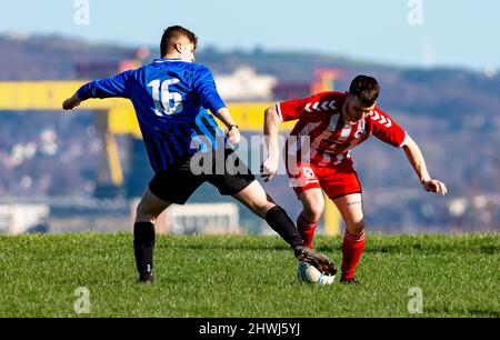 Berlin Swifts vs Aquinas III, Advantage Park, Belfast. Stockfoto