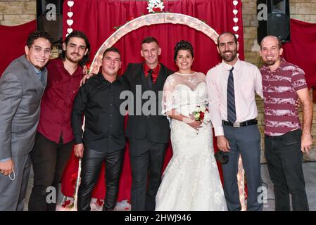 Eine echte kubanische Hochzeit, 2021 Stockfoto