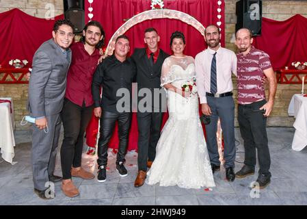 Eine echte kubanische Hochzeit, 2021 Stockfoto