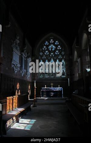 St. Peters Church, Cound, Shropshire Stockfoto