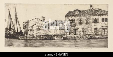 Giudecca. Künstler: Mortimer Menpes, Britisch, 1855–1938 Stockfoto