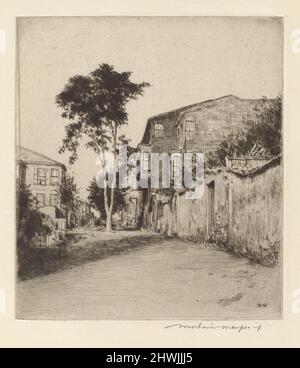 Sizilianische Straße. Künstler: Mortimer Menpes, Britisch, 1855–1938 Stockfoto