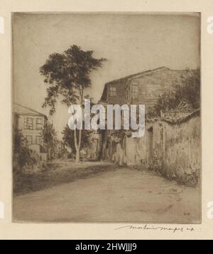 Sizilianische Straße. Künstler: Mortimer Menpes, Britisch, 1855–1938 Stockfoto