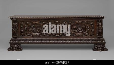 Cassone. Künstler: Unbekannt Stockfoto