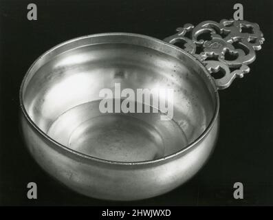 Porringer. Hersteller: Samuel Hamlin, Sr., Amerikaner, 1746–1801 Stockfoto