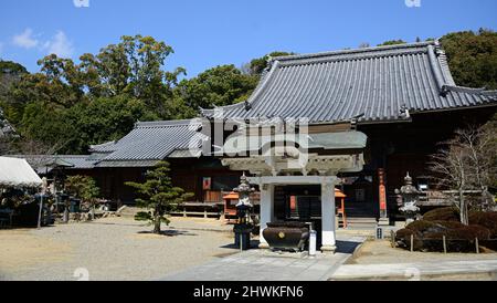 JAPAN.Pilgerfahrt auf dem Weg zu den 88 Tempeln in Shikoku Stockfoto