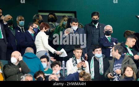 Sevilla, Spanien. 06. März 2022. La Liga Spanisches Fußballspiel La Liga Betis gegen Atletico de Madrid im Benito Villamarin Stadion, Sevilla, 06. März 2022. 900/Cordon Press Credit: CORDON PRESS/Alamy Live News Stockfoto