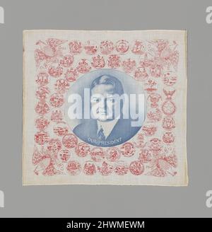 Herbert Hoover Bandanna. Betrifft: Herbert Clark Hoover, Amerikaner, 1874–1964 Stockfoto