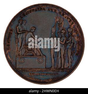 Erste Empire-Medaille, Legionäre Ehre für die Braves der französischen Armee. Mint: Paris Künstler: Augustin Dupré, Französisch, 1748–1833 Stockfoto