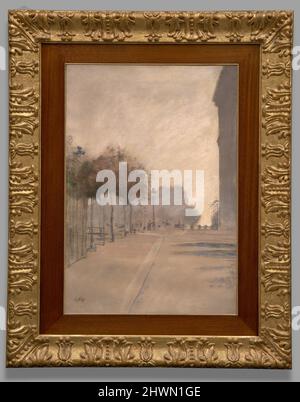 Blick auf Paris. Künstler: Giuseppe de Nittis, Italienisch, 1846–1884 Stockfoto