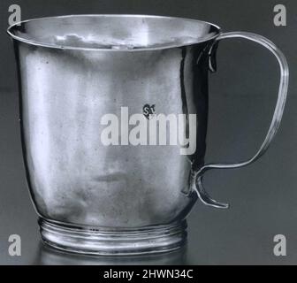 Becher. Hersteller: Samuel Vernon, Amerikaner, 1683–1737 Stockfoto