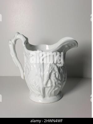 Pitcher. Hersteller: Charles Cartlidge and Company, Amerikaner, 1848–1856 Stockfoto