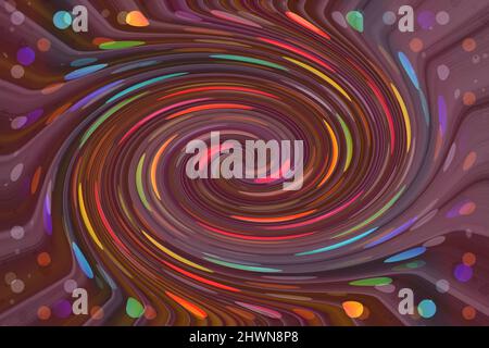 Gradientenmuster. Grafischer abstrakter geometrischer Hintergrund zum Drucken. Designtapete. Geometrisch gepunktetes Designelement. Stockfoto