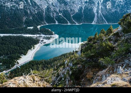 Tauern über dem Plansee, Ammergauer Alpen, Reutte, Tirol, Österreich Stockfoto