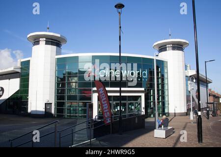 Das Cineworld-Kino in Didcot, Oxfordshire, Großbritannien Stockfoto