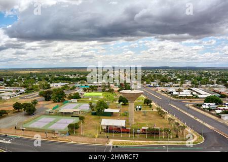 Lions Park Blackwater Central Highlands Queensland Australien Stockfoto