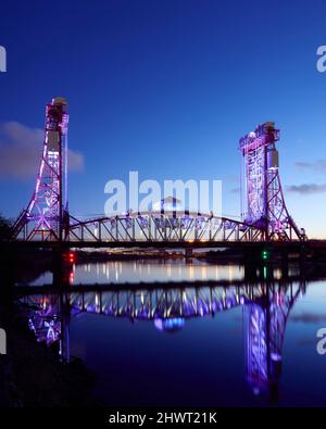 Newport Bridge, Middlesbrough Stockfoto