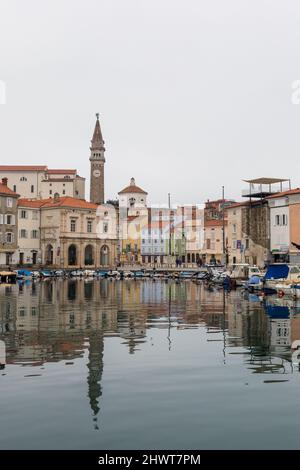 Piran, Slowenien Stockfoto