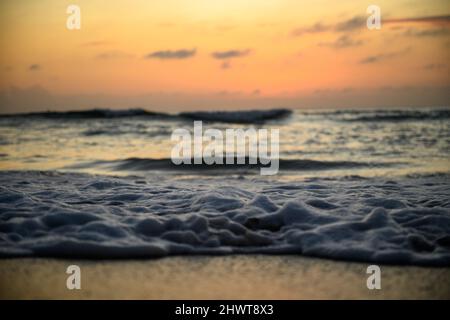 Sonnenaufgang über dem Pazifik in Australien Stockfoto