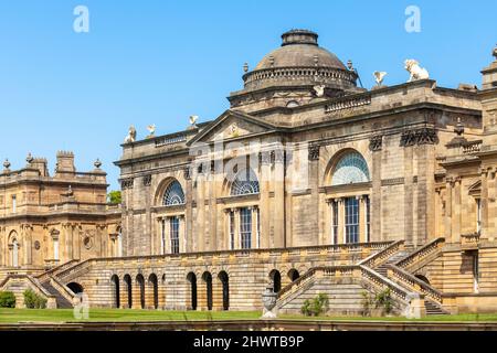 Gosford House ist ein neoklassizistisches Landhaus in East Lothian, Schottland Stockfoto