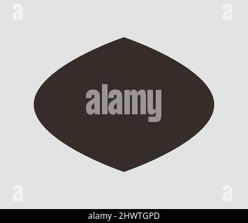 Hochzeitsrahmen. Mailbox Monogram Basic Shape, Monogram Frame leerer Frame Label Vektorvorlage. Stock Vektor