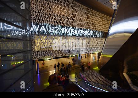 Der schöne Hamad International Airport in Katar. Stockfoto