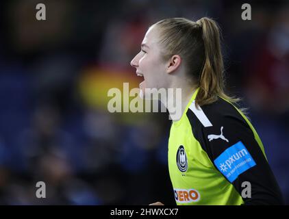 Krefeld, Deutschland. 03. Mär, 2022. firo: 03/03/2022 Handball: Frauen Frauen Landschaftsspiel EM, Qualifikation DHB Frauen Nationalmannschaft. Deutschland - Niederlande, Holland Katharina Filter, Portrait Quelle: dpa/Alamy Live News Stockfoto