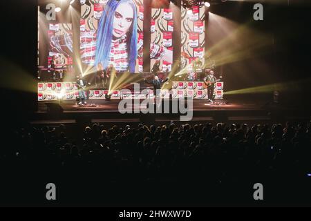 Mailand, Italien. 07. März 2022. Loredana Berte spielt live für die Manifesto Tour 2022 im Repower Theater in Mailand, Italien, am 07 2022. März Quelle: Independent Photo Agency/Alamy Live News Stockfoto