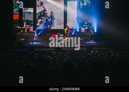 Mailand, Italien. 07. März 2022. Loredana Berte spielt live für die Manifesto Tour 2022 im Repower Theater in Mailand, Italien, am 07 2022. März Quelle: Independent Photo Agency/Alamy Live News Stockfoto