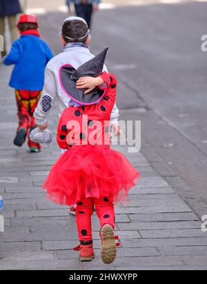 Karneval 2022 in Modena, Italien Stockfoto