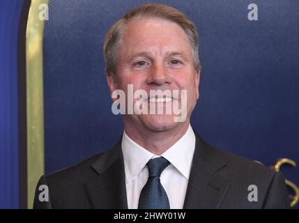 Los Angeles, USA. 07. März 2022. Clark Spencer trifft am Montag, dem 7. März 2022, beim jährlichen Mittagessen mit den Oscars 94. ein, das auf dem Fairmont Century Plaza in Los Angeles, CA, stattfand. (Foto: Sthanlee B. Mirador/Sipa USA) Quelle: SIPA USA/Alamy Live News Stockfoto