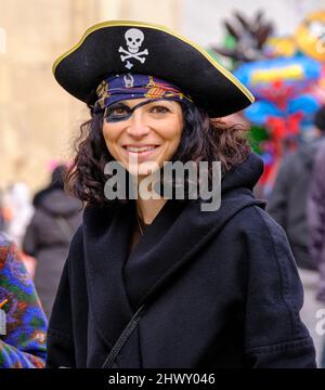 Karneval 2022 in Modena, Italien Stockfoto